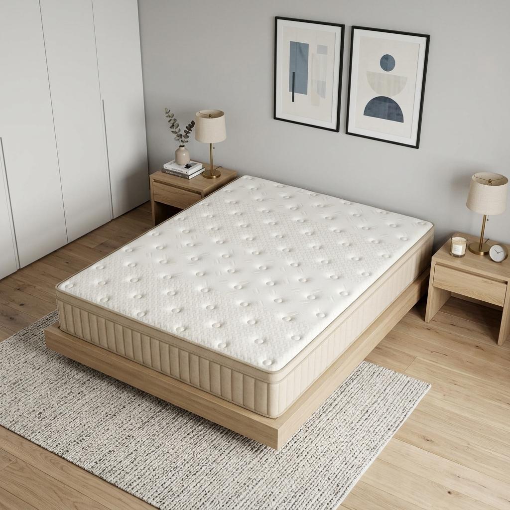 10 Queen Gel Memory Foam Hybrid Mattress
