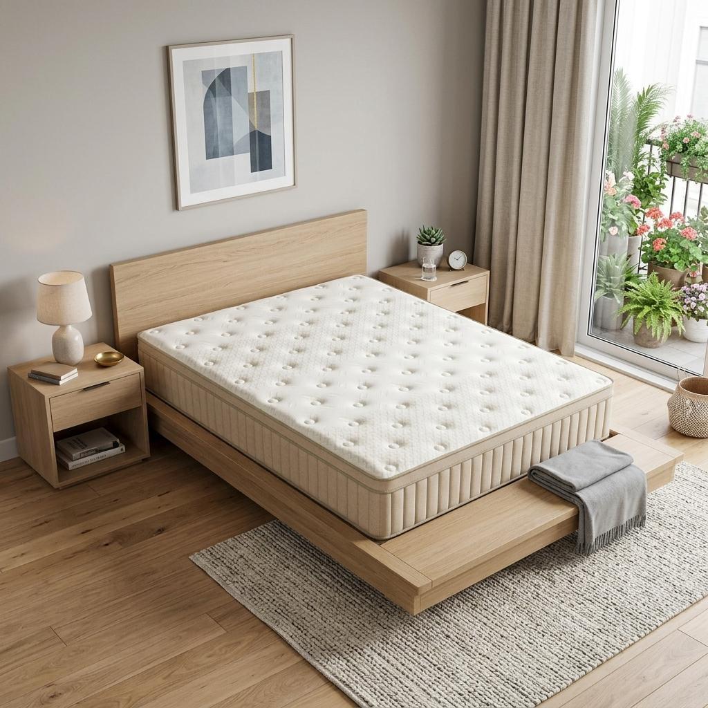 10 King Gel Memory Foam Hybrid Mattress