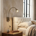 30 Antiqued Brass Metal Spotlight Wall Sconce