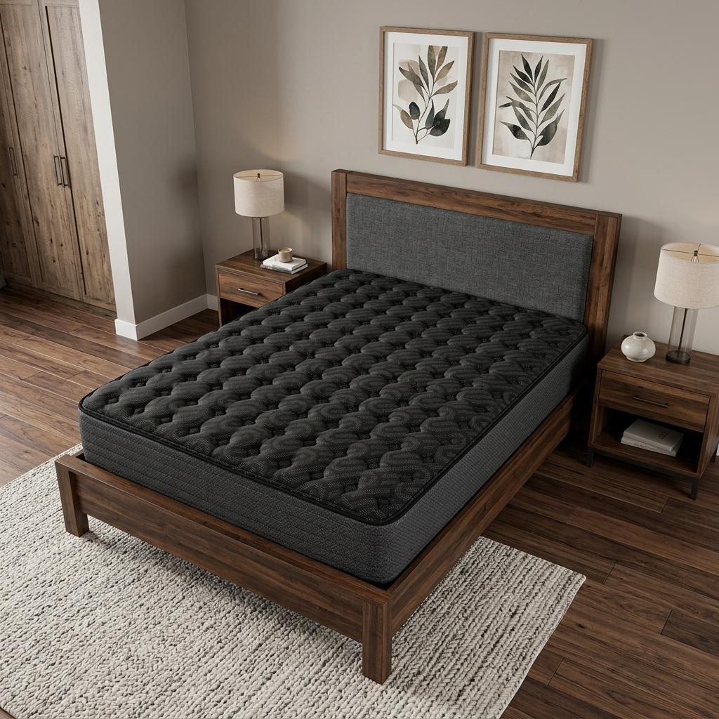 13 Inch Copper Infused Full Double Gel Memory Foam Extra Firm Hybrid Mattress