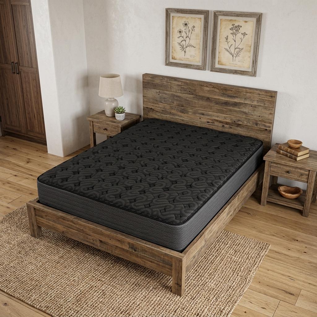 13 Inch Copper Infused Split California King Gel Memory Foam Extra Firm Hybrid Mattress
