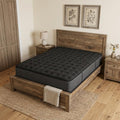 13 Inch Copper Infused King Gel Memory Foam Extra Firm Hybrid Mattress