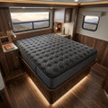 13 Inch Copper Infused RV King 72 x 80 Gel Memory Foam Extra Firm Hybrid Mattress
