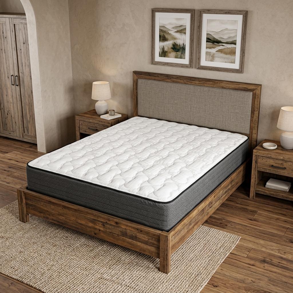 10 Inch Queen Foam Firm Hybrid Mattress