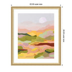 Framed Art Beautiful Landscape by July Art Prints