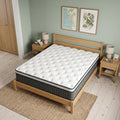 14 Inch King Memory Foam Medium Euro Top Hybrid Mattress