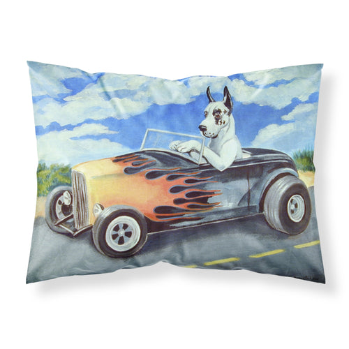 'Caroline'S Treasures 7502Pillowcase Great Dane Moisture Wicking Fabric Standard Pillowcase, Large, Multicolor'