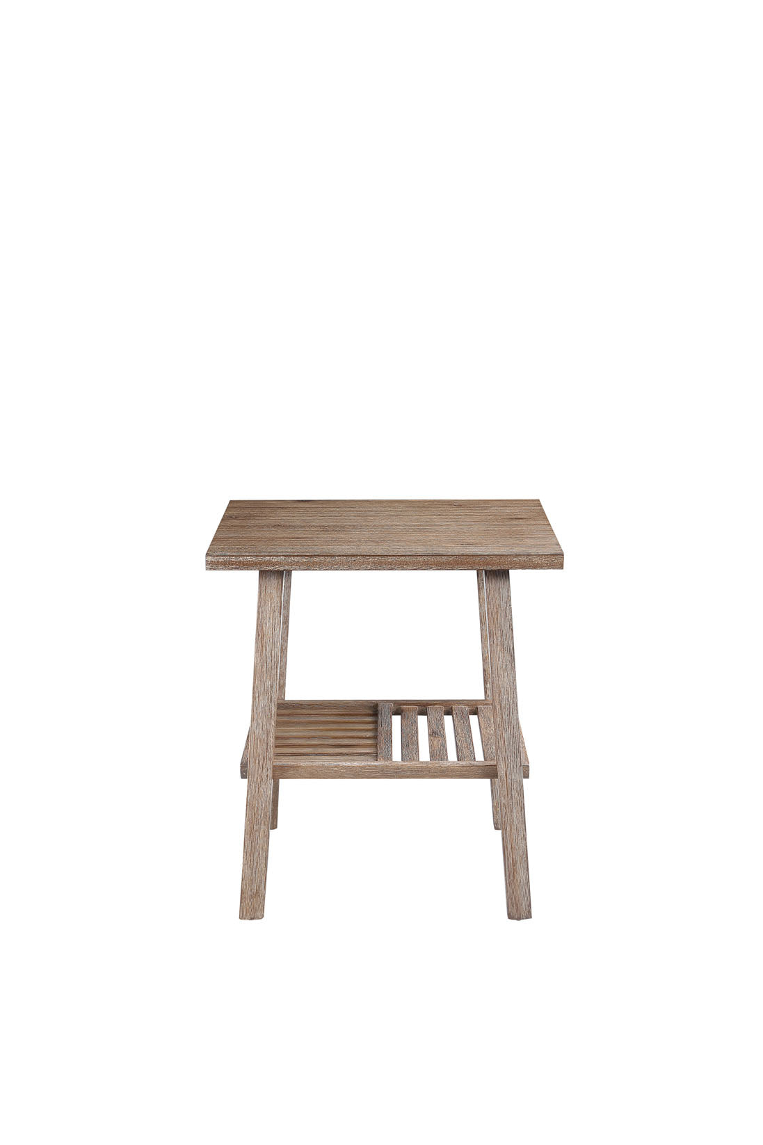 Sonoma End Table Barnwood WireBrush