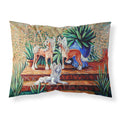 'Caroline'S Treasures 7505Pillowcase Chinese Crested Moisture Wicking Fabric Standard Pillowcase, Large, Multicolor'