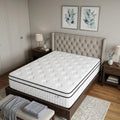 12 Inch Full Double Gel Memory Foam Check Medium Hybrid Mattress