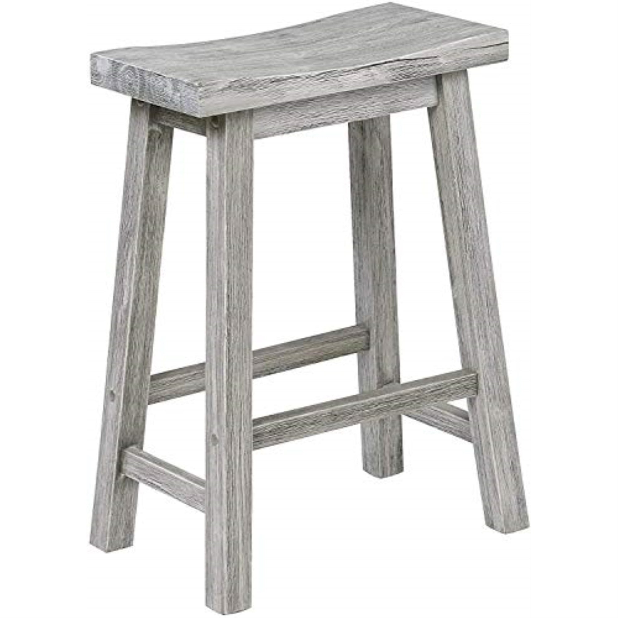 Sonoma Saddle Counter Stool [Storm Gray WireBrush]
