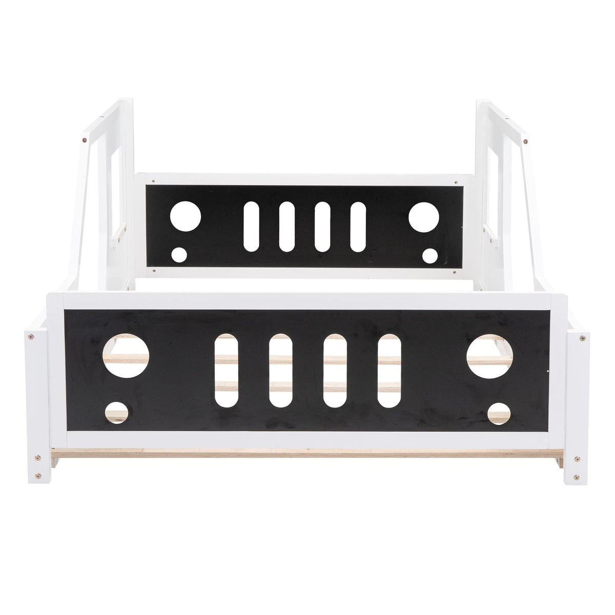 Classic Car Shaped Platform Bed With Wheels