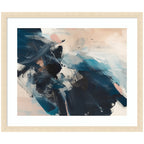 Framed Art Deep Blue Momentum II by Amy Lighthall
