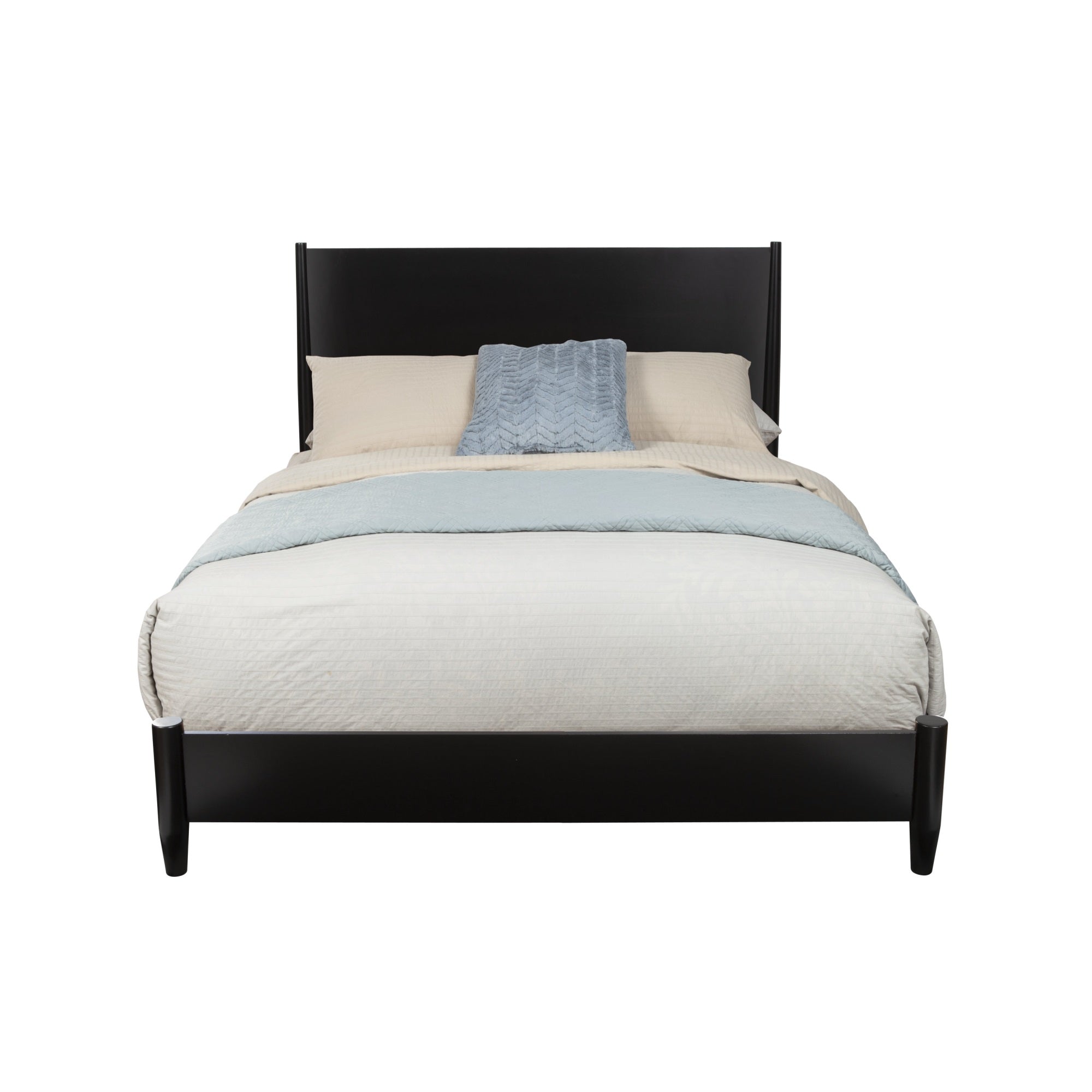 Flynn Full Platform Bed, Black
