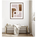 Framed Art rhythmic lines ll by Nikita Jariwala