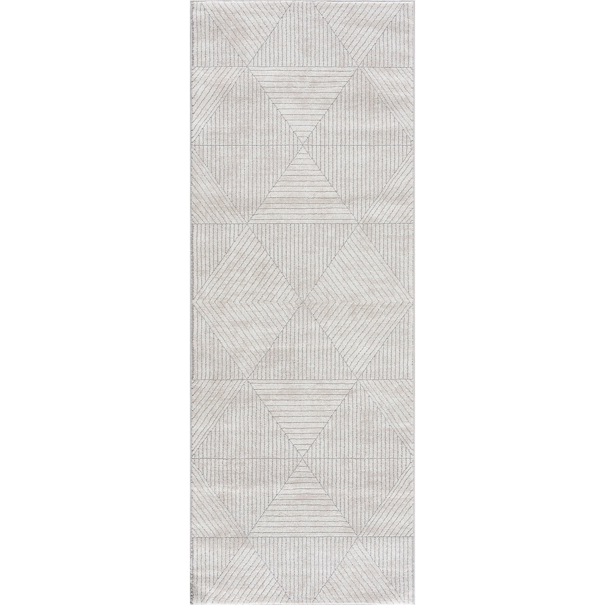 United Weavers Reserve Montana White Runner Rug 27 Inch  X 72 Inch