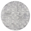 United Weavers Reserve Broadway Grey Round Rug 711 Inch  Rd
