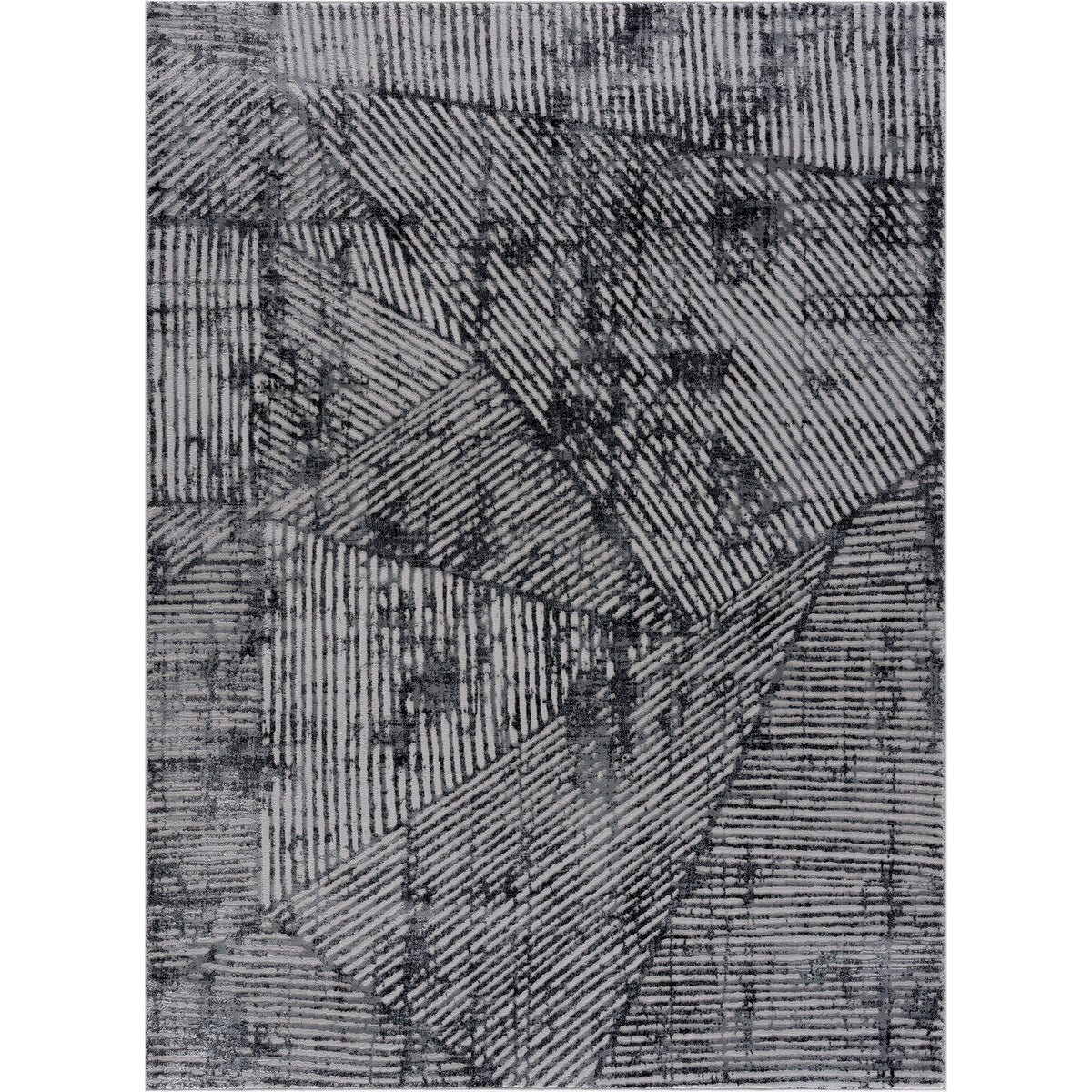 United Weavers Reserve Moodys Grey Area Rug 53 Inch  X 72 Inch