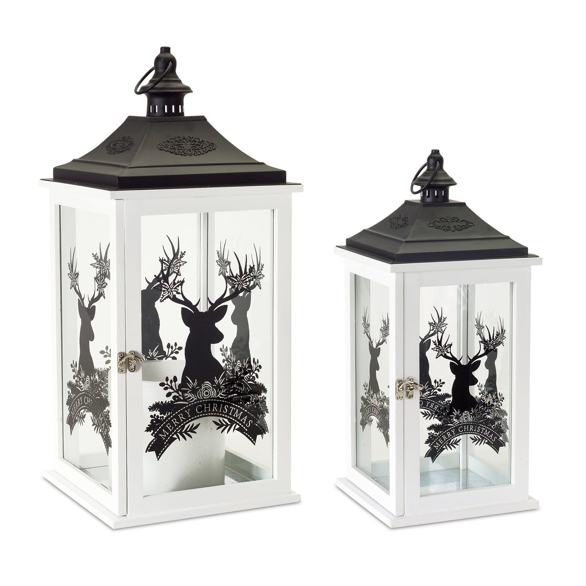 Merry Christmas Lantern (Set of 2)
