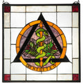 18 Inch W X 18 Inch H Dentistry Stained Glass Window