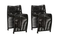 24 Lorenzo Rope Counter Stool (Black) [Set of 2]