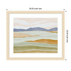 Framed Art Dreamy Hillscape by Nikita Jariwala