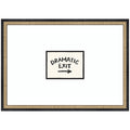 Dramatic Exit Entryway Sign by Lucky Guava Framed Wall Art Print