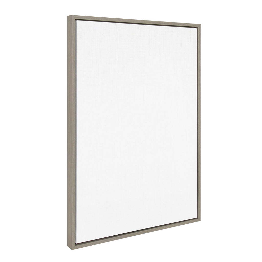 Sylvie Blank Framed Canvas 23x33