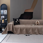 Waterproof Couch Cover Throw, Non Slip Furniture Protector for Leather & Fabric Sofa