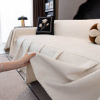 Waterproof Couch Cover Throw, Non Slip Furniture Protector for Leather & Fabric Sofa