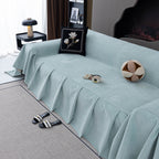 Waterproof Couch Cover Throw, Non Slip Furniture Protector for Leather & Fabric Sofa