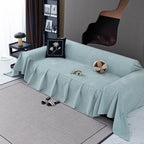 Waterproof Couch Cover Throw, Non Slip Furniture Protector for Leather & Fabric Sofa