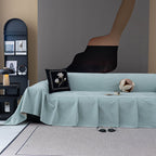 Waterproof Couch Cover Throw, Non Slip Furniture Protector for Leather & Fabric Sofa