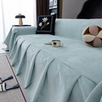 Waterproof Couch Cover Throw, Non Slip Furniture Protector for Leather & Fabric Sofa
