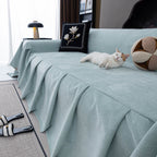 Waterproof Couch Cover Throw, Non Slip Furniture Protector for Leather & Fabric Sofa