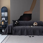Waterproof Couch Cover Throw, Non Slip Furniture Protector for Leather & Fabric Sofa