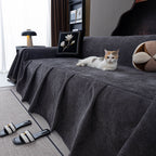 Waterproof Couch Cover Throw, Non Slip Furniture Protector for Leather & Fabric Sofa