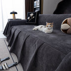 Waterproof Couch Cover Throw, Non Slip Furniture Protector for Leather & Fabric Sofa