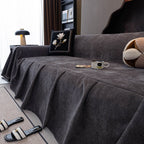 Waterproof Couch Cover Throw, Non Slip Furniture Protector for Leather & Fabric Sofa