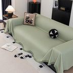 Soft Decorative Throw for Sofa and Loveseat, Textured Sofa Cover Blanket for Couch