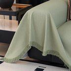 Soft Decorative Throw for Sofa and Loveseat, Textured Sofa Cover Blanket for Couch
