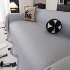 Soft Decorative Throw for Sofa and Loveseat, Textured Sofa Cover Blanket for Couch
