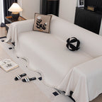 Soft Decorative Throw for Sofa and Loveseat, Textured Sofa Cover Blanket for Couch