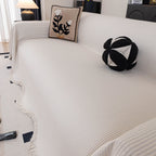 Soft Decorative Throw for Sofa and Loveseat, Textured Sofa Cover Blanket for Couch