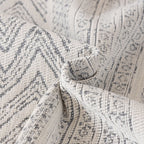 Decorative Slipcover for Pets, Kids, Boho Woven Couch Cover Throw Blanket with Tassel