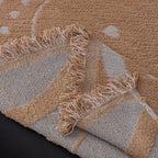 Luxurious Jacquard Couch Cover, Snag-Resistant Pet Friendly Couch Throw with Fringe