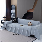 Waterproof Couch Cover Throw, Non Slip Furniture Protector for Leather & Fabric Sofa