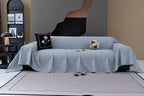 Waterproof Couch Cover Throw, Non Slip Furniture Protector for Leather & Fabric Sofa