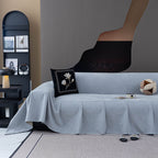 Waterproof Couch Cover Throw, Non Slip Furniture Protector for Leather & Fabric Sofa