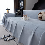 Waterproof Couch Cover Throw, Non Slip Furniture Protector for Leather & Fabric Sofa